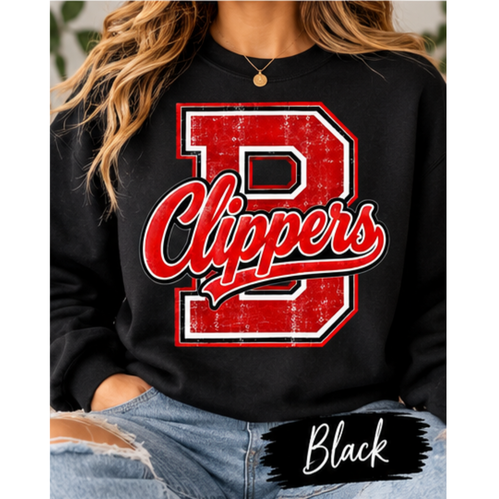 Retro School Spirit Apparel – Choose Your School & Colors