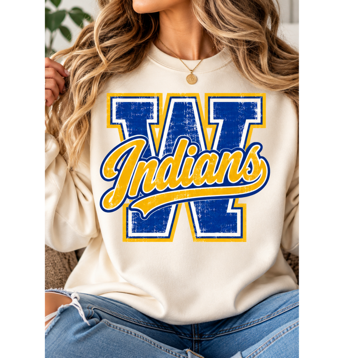 Retro School Spirit Apparel – Choose Your School & Colors