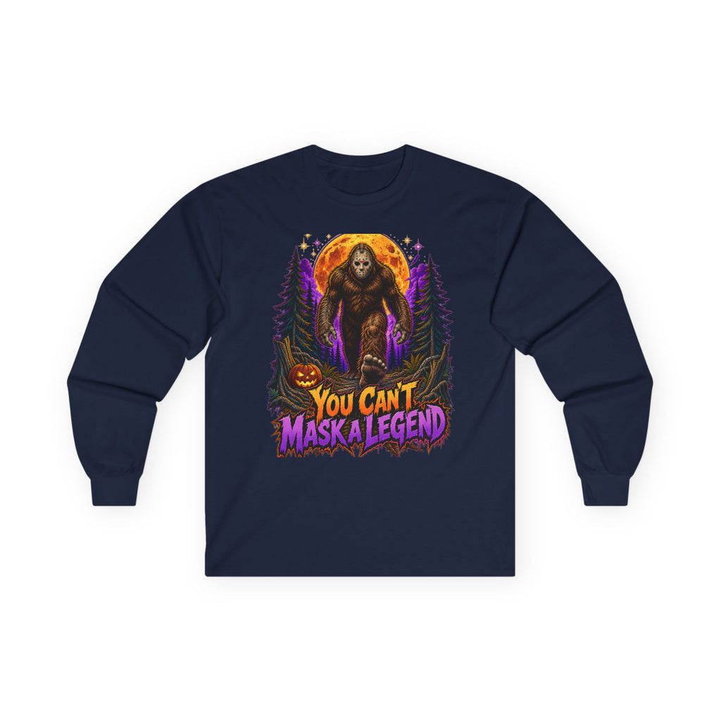 Long Sleeve Tee — You Can’t Mask a Legend Halloween Horror Shirt