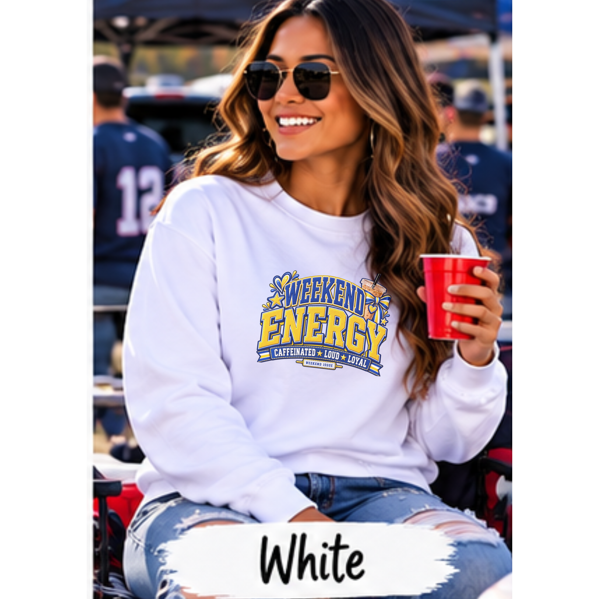 Weekend Energy Sports Shirt | Choose Your Team Colors