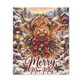 Merry Moo-Mas Canvas