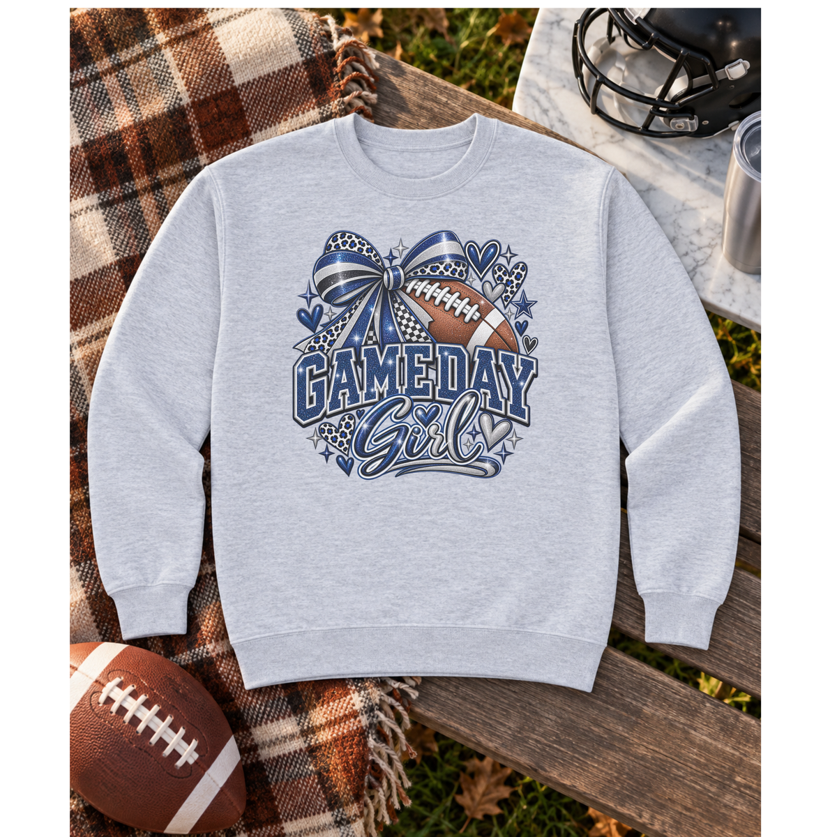 Game Day Girl Football Sweatshirt – Choose Your Colors