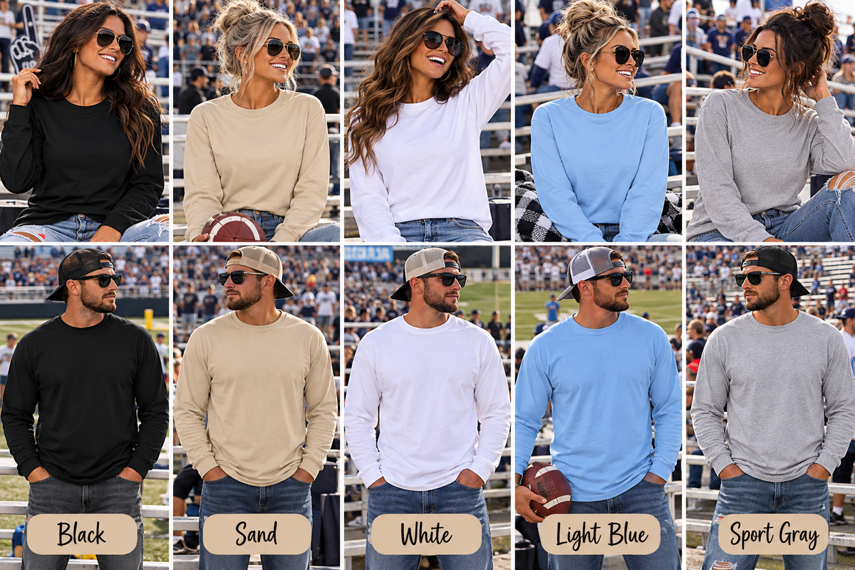 Weekend Energy Sports Shirt | Choose Your Team Colors