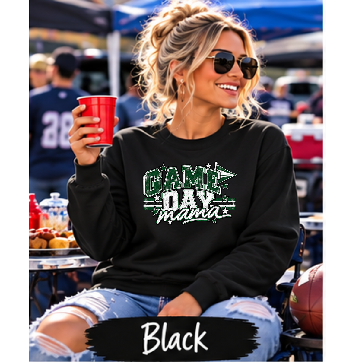 Game Day Mama Shirt– Choose Your Colors
